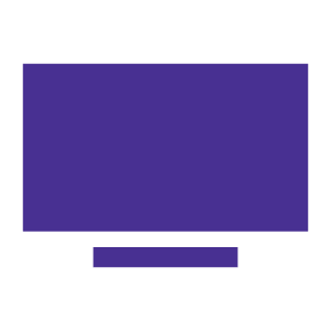 purple tv icon