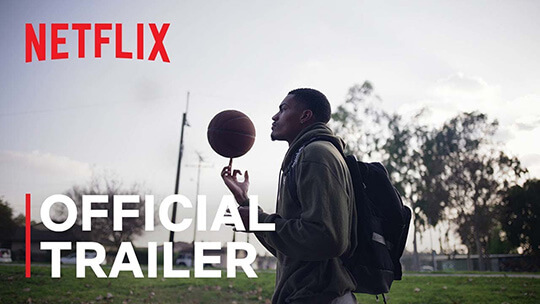 Last Chance U official trailer image of man spinning a basketball on his finger